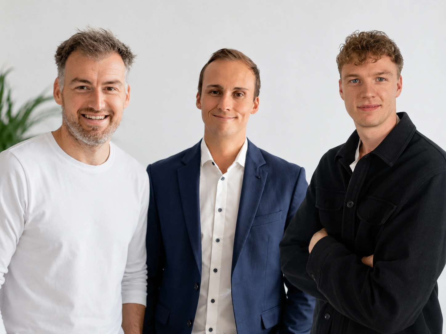Das PressBuddy-Team: Lukas Junker, Thomas Götzinger und Oliver von Woedtke
